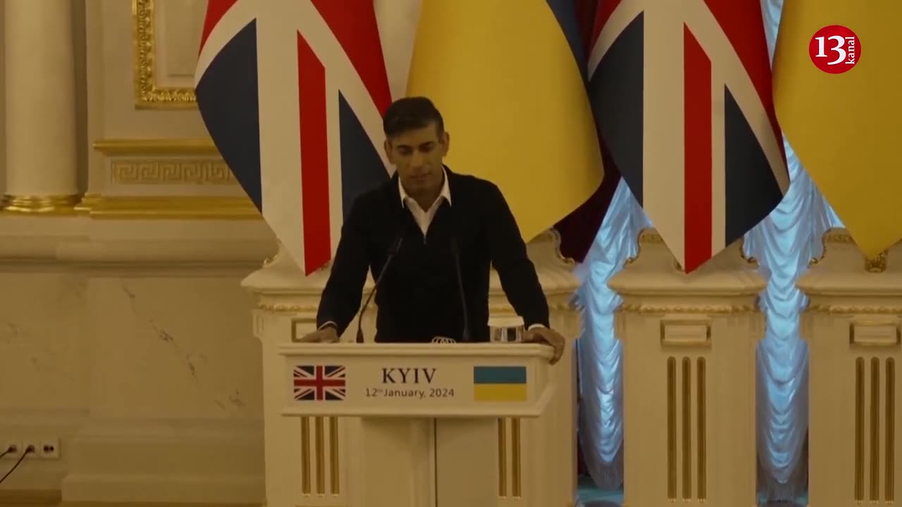 Sunak says UK will not 'waver' as he announces new funding for Ukraine on Kyiv visit