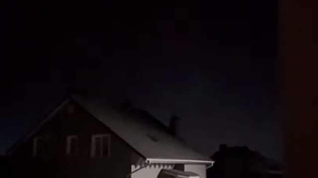 Blast in kiev district heavy bomb by russia in ukraine