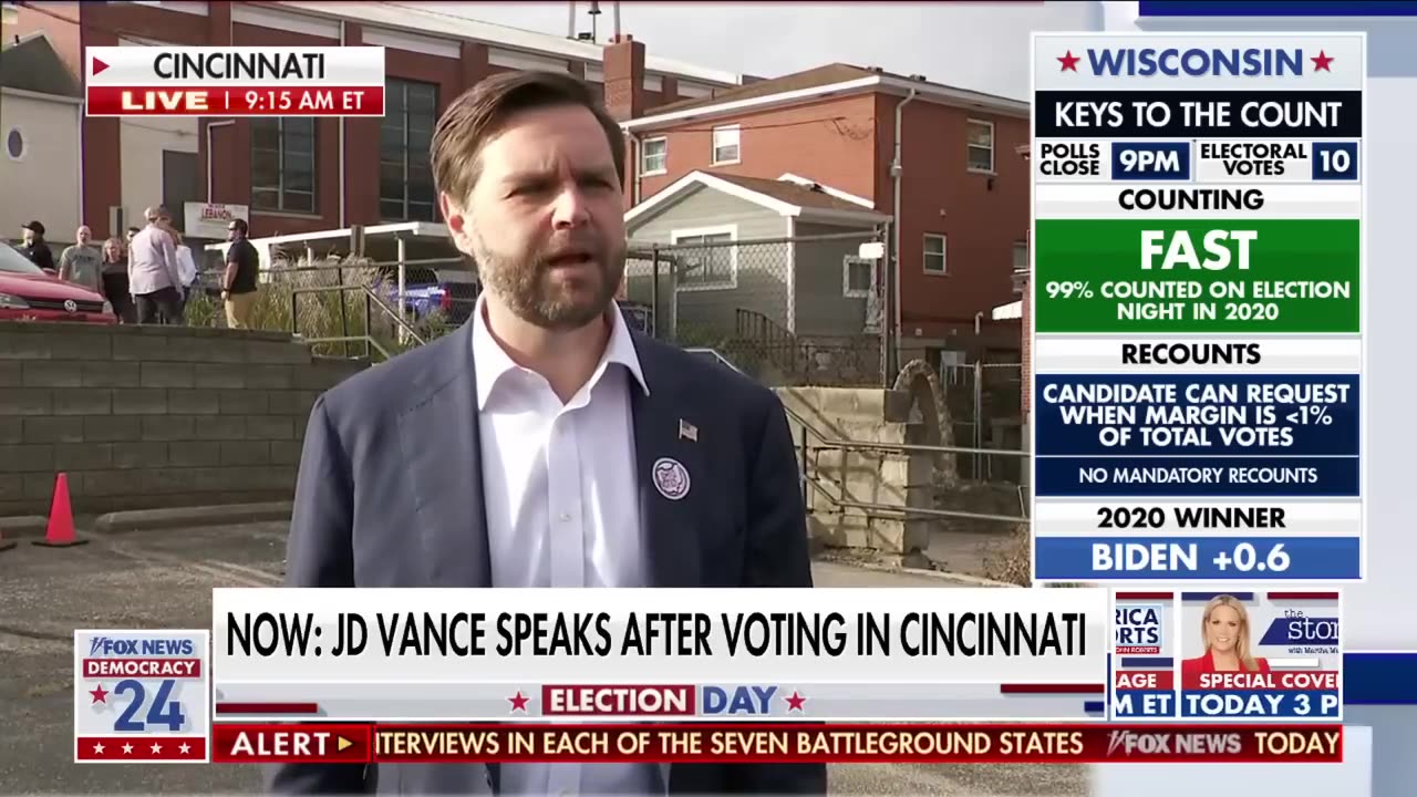 JD Vance shares closing message after voting I'm going to fight hard for your dreams