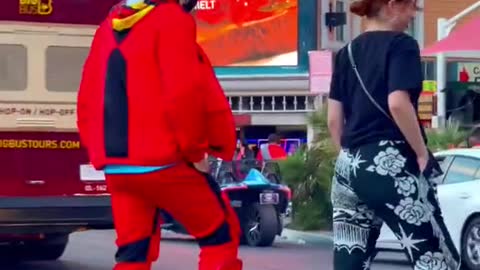 She learned the moonwalk
