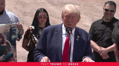 TRUMP speaks at the border. The road to healing is here.