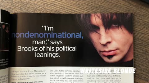 What’s Up With Garth Brooks? {George E Magazine April 1999}