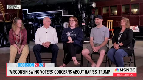 Swing State Voter Panel Stuns MSNBC Host, Rips Kamala To Shreds