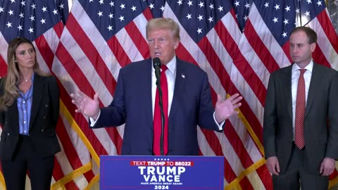 Republican presidential candidate Donald Trump holds news conference at Trump Tower in New York - September 6, 2024