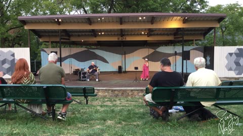 Suzy Nash at the Summer Concert Series Cumberland Maryland