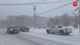 Western New York State cleaning up tons of lake effect snow