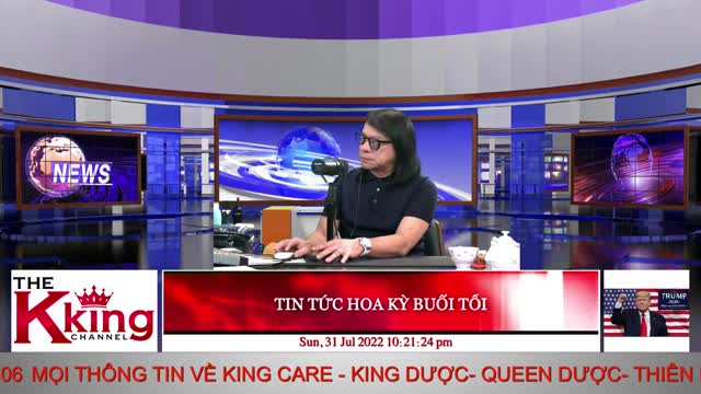 TIN TỨC HOA KỲ BUỔI TỐI - 07/31/2022 - The KING Channel