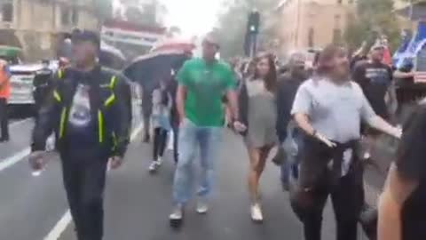 Despite the heavy rain in Melbourne, Australia