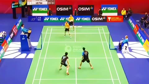Badminton match video! M+ views badminton video