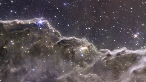 Cosmic Clifs of the Carina Nebula