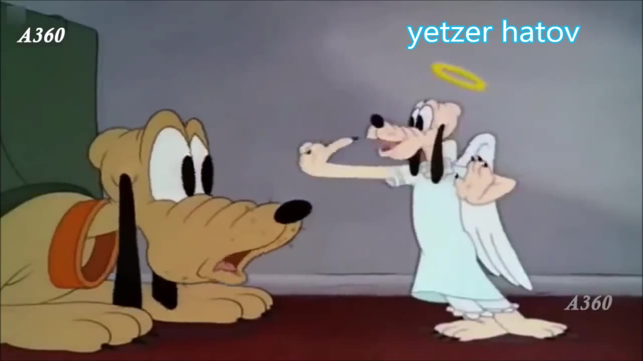 Pluto Lending a Paw yetzer hatov