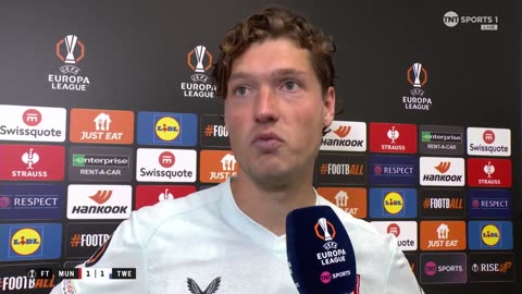 Twente goalscorer Sam Lammers wanted a win at Old Trafford?
