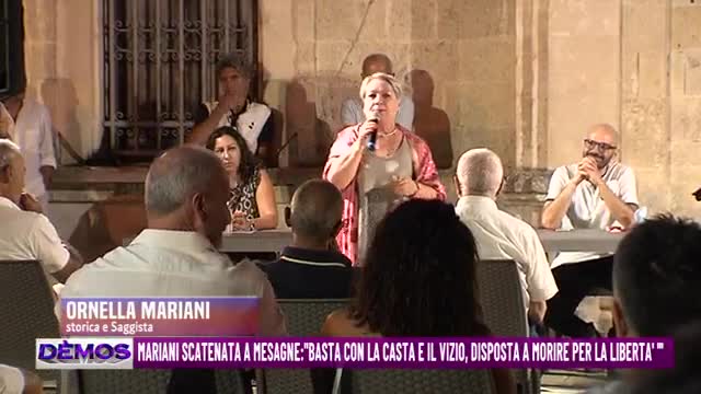 Mesagne. "Siamo soffocati da un Governo di CODARDI"