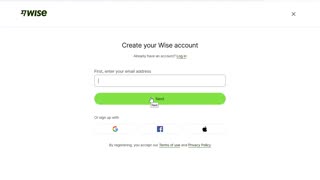 Setting up your Wise Account