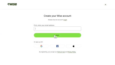 Setting up your Wise Account