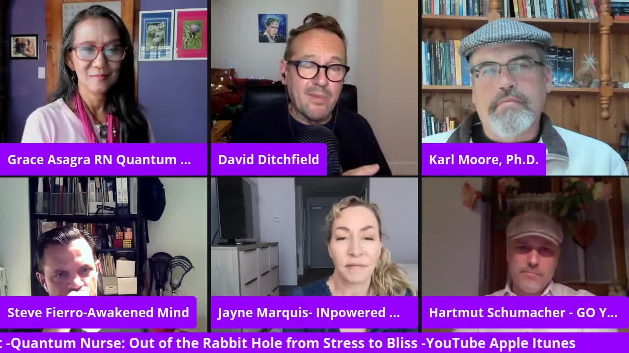 David Ditchfield "Near Death Experience: Shine On" @ Quantum Nurse Freedom International Livestream