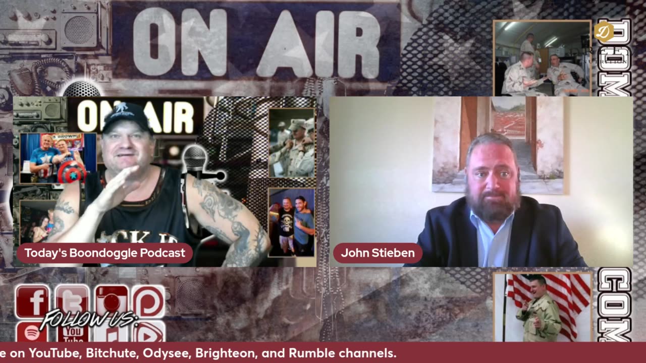 #320 Today's Boondoggle- Freedom and Security with Army Veteran John Stieben