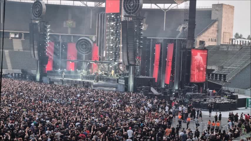 RAMMSTEIN - ARMEE DER TRISTEN - BERLIN, Olympiastadion, 05 06 2022 - RAMMSTEIN Stadium Tour 2022