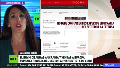 Le spedizioni di armi in Ucraina e le vendite in Europa aumentano la ricchezza del settore delle armi negli USA.I principali produttori di armi, come Raytheon, influenzano la politica interna ed estera e molti aspetti della vita della società.