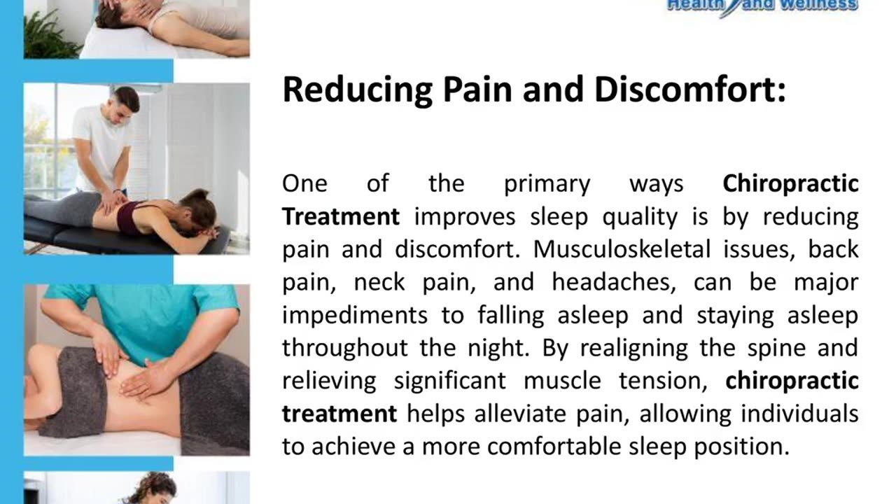 Achieve Better Sleep Quality With Chiropractic Adjustment