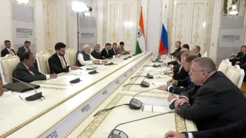 PM modi meets president putin
