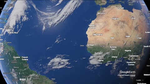 "Cabo Verde Chronicles: Google Earth Zoom Across 4,033km! 🇨🇻🌍 #CaboVerdeChronicles #GoogleEarthZoom"