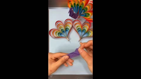 Peacock Paper Craft