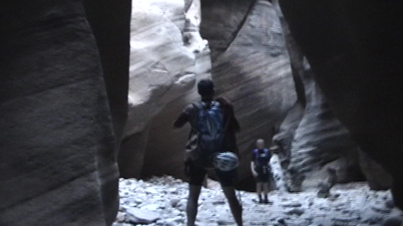 More canyoneering in Pine Creek Canyon with Brian and Brittany