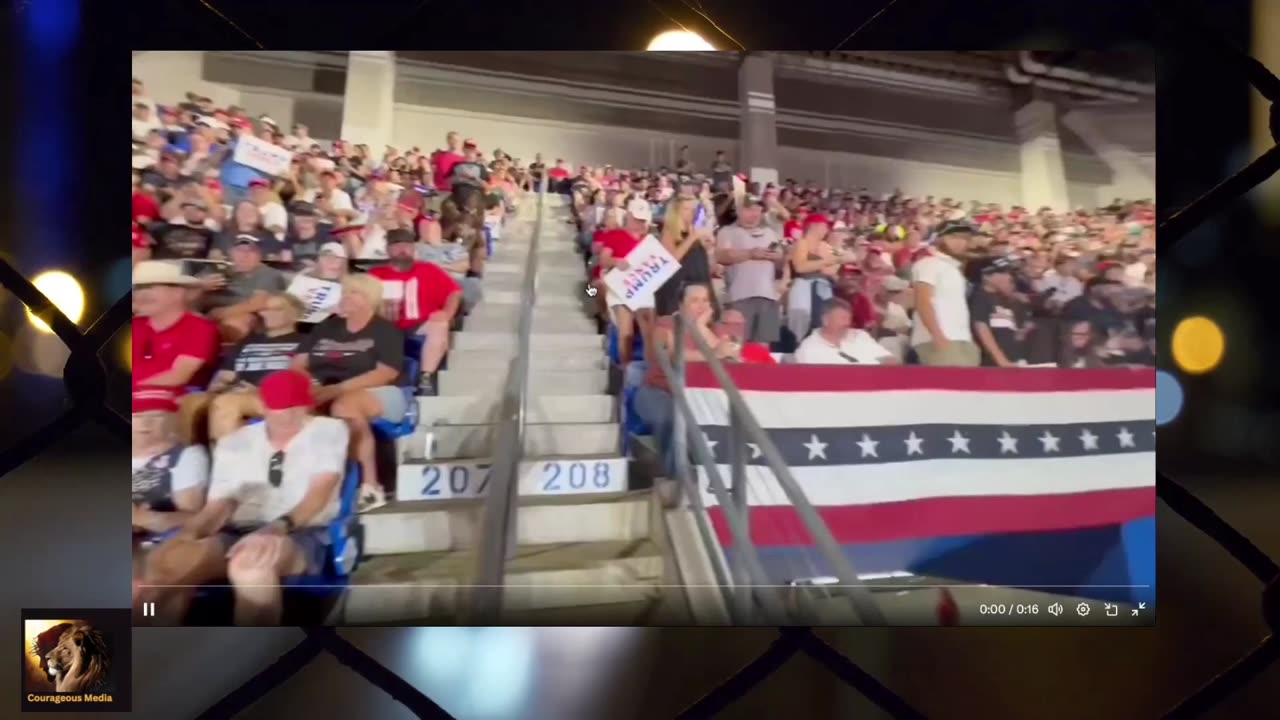 Trump PACKS Atlanta Arena!! Black Citizens SHOW UP And DEMOLISH Kamala!!