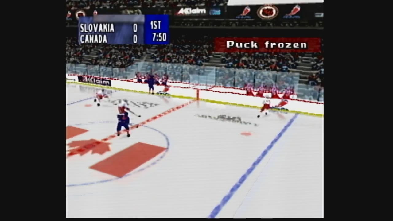 NHL Breakaway 98 (N64) Slovakia vs Canada Part1