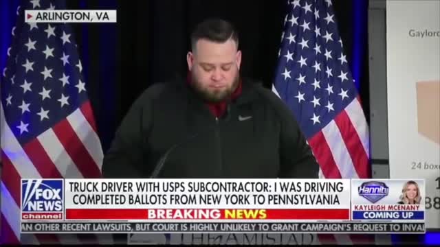 Truckers witness on Hannity.