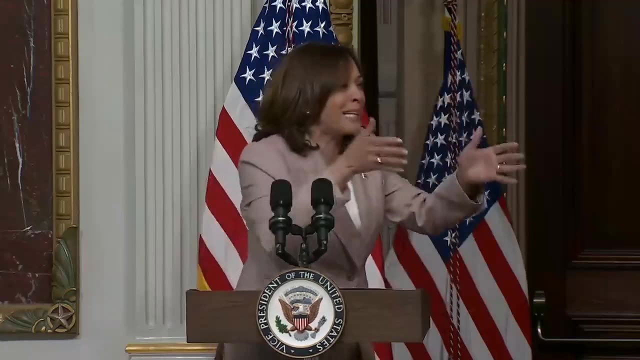 Kamala Harris: A Coconut Tree Unburdened By You Falling Out Of It