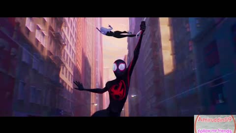 Offbeat, hurricane across the spider verse movie clip