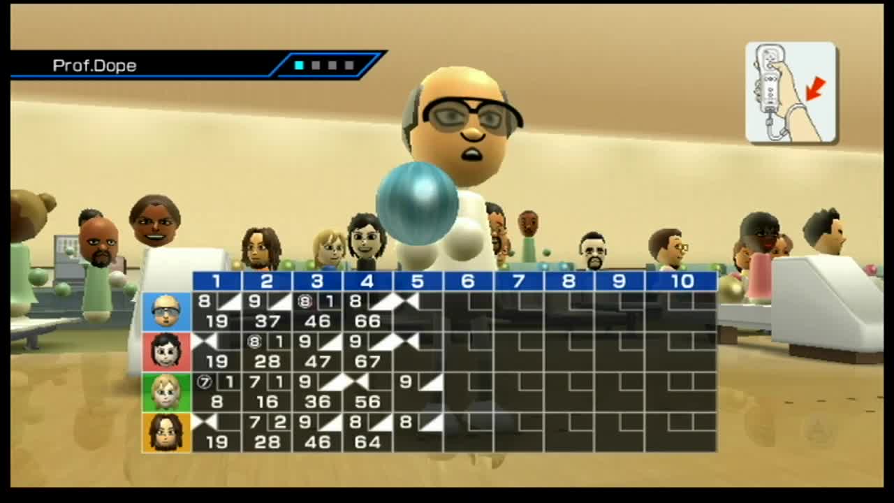 Wii Sports Bowling Game9 Part1