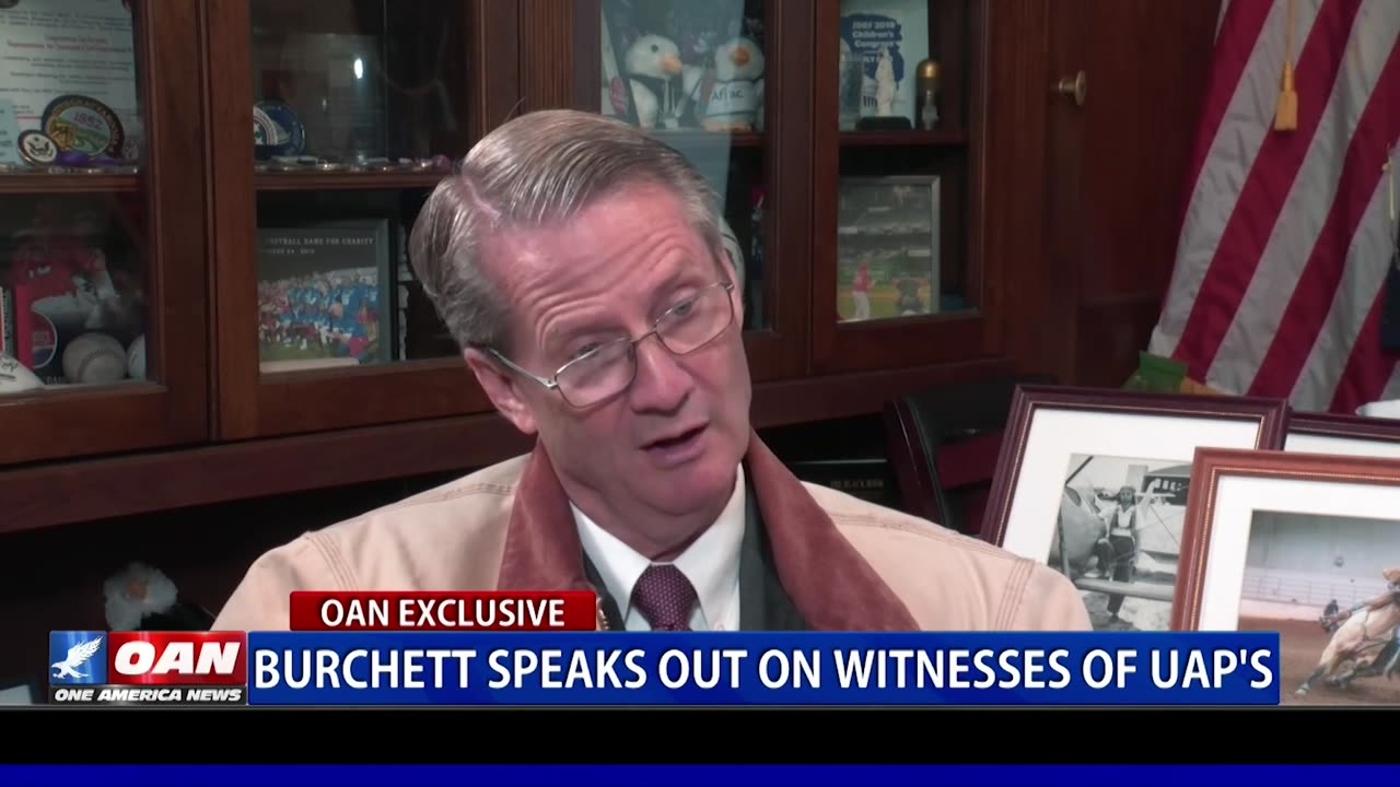 Burchett Speaks Out On Witnesses Of UAPs UFOs