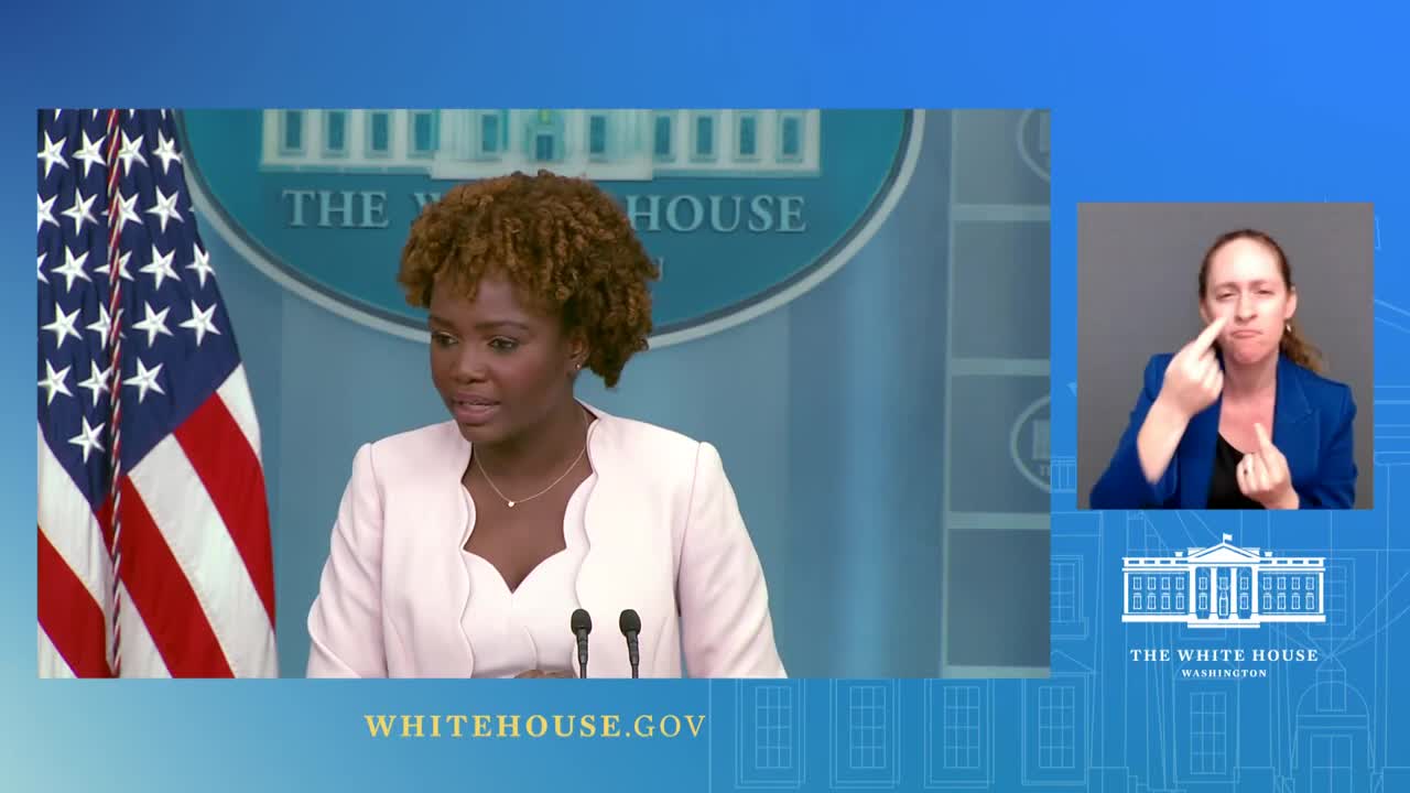 Press Briefing by Press Secretary Karine Jean-Pierre