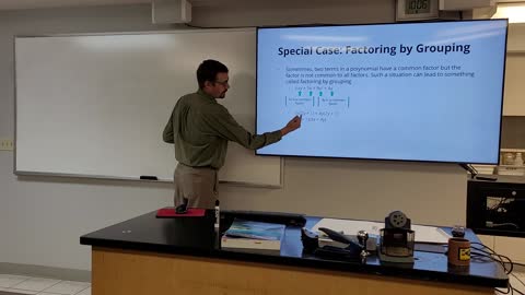 Beginning and Intermediate Algebra October 17