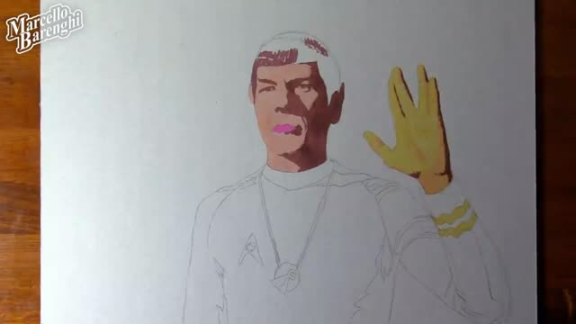 Draw A Picture Of Mr. Spock