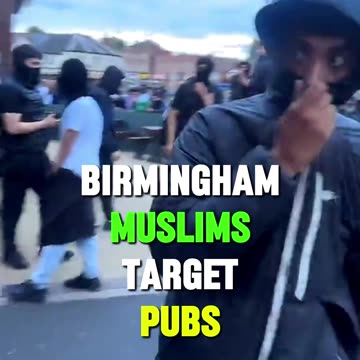 U.K Riots: Muslims target Birmingham Pub
