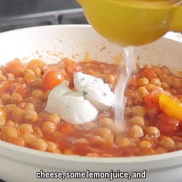 Creamy Tomato Chickpeas