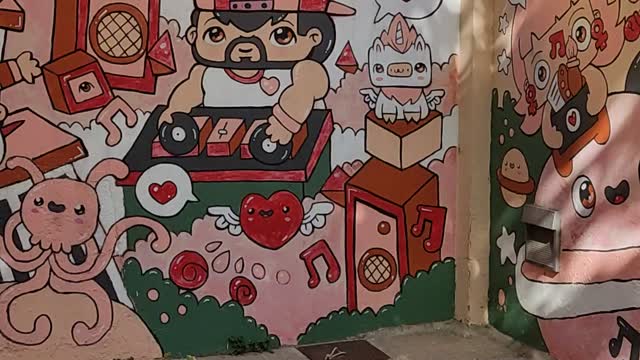 Kawaii graffiti