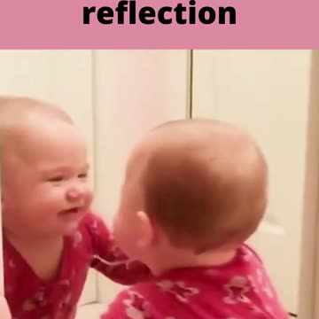 how joyfully to play with your reflection
