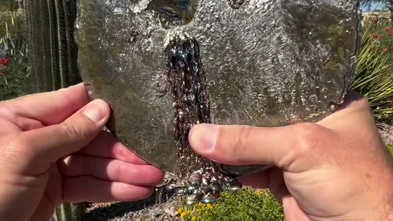 Bismuth metal in a Death solar Ray