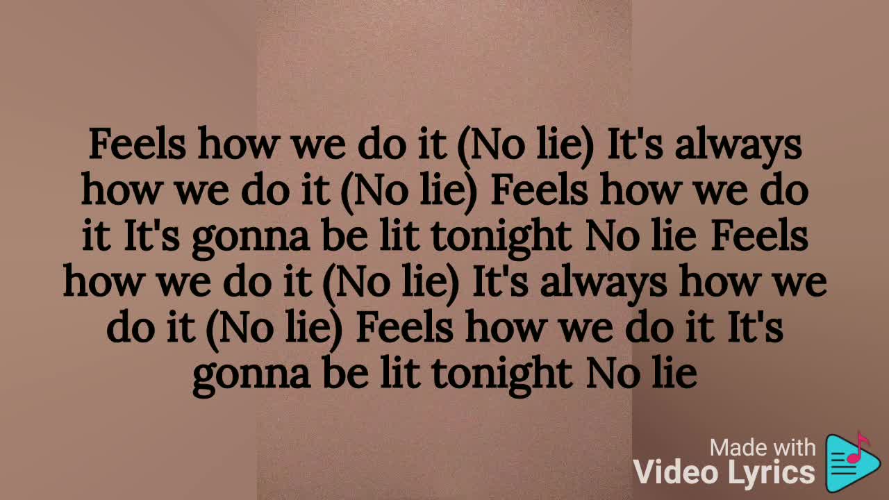 No Lie - Sean Paul ft. Dua Lipa