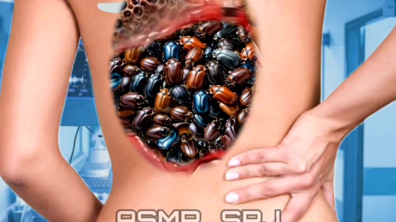 Gentle ASMR BACK BONE Animation ||Healing Backbone Infections"