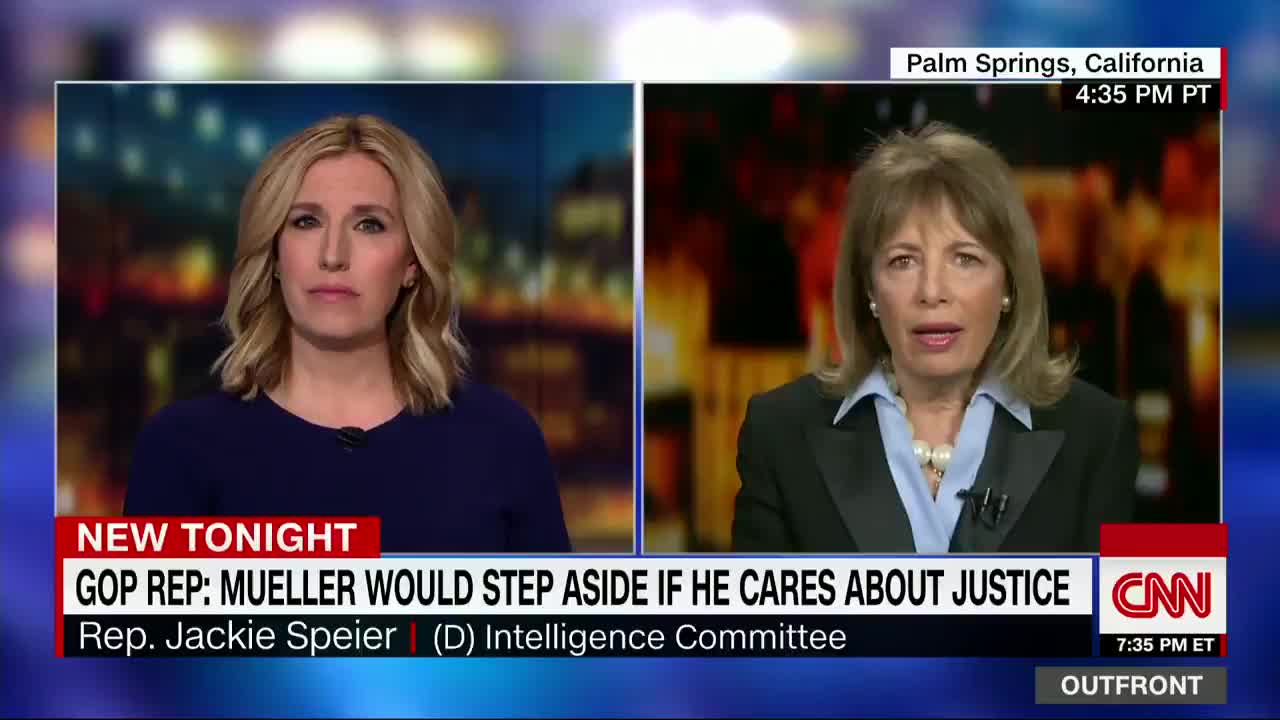 Dem Rep Speier: ‘I Don’t Regret’ Repeating Rumor That Trump Would Fire Mueller on December 22