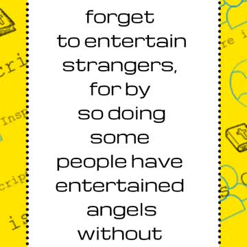 Hebrews 13:2 | Scripture For Today!