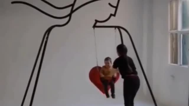 Would You Like A Swing Like This In The Corner Of The House?