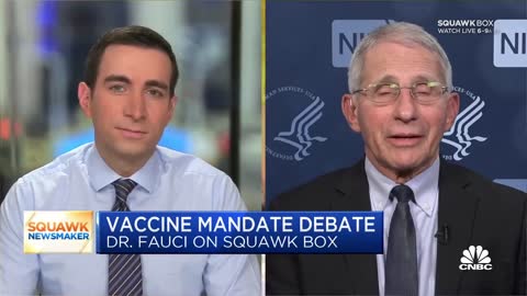 Dr. Fauci thinks more people will get vaccinated if refered to as “requirements” not “mandates”