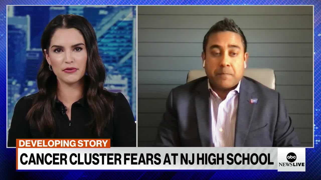 Cancer cluster fears at New Jersey high school